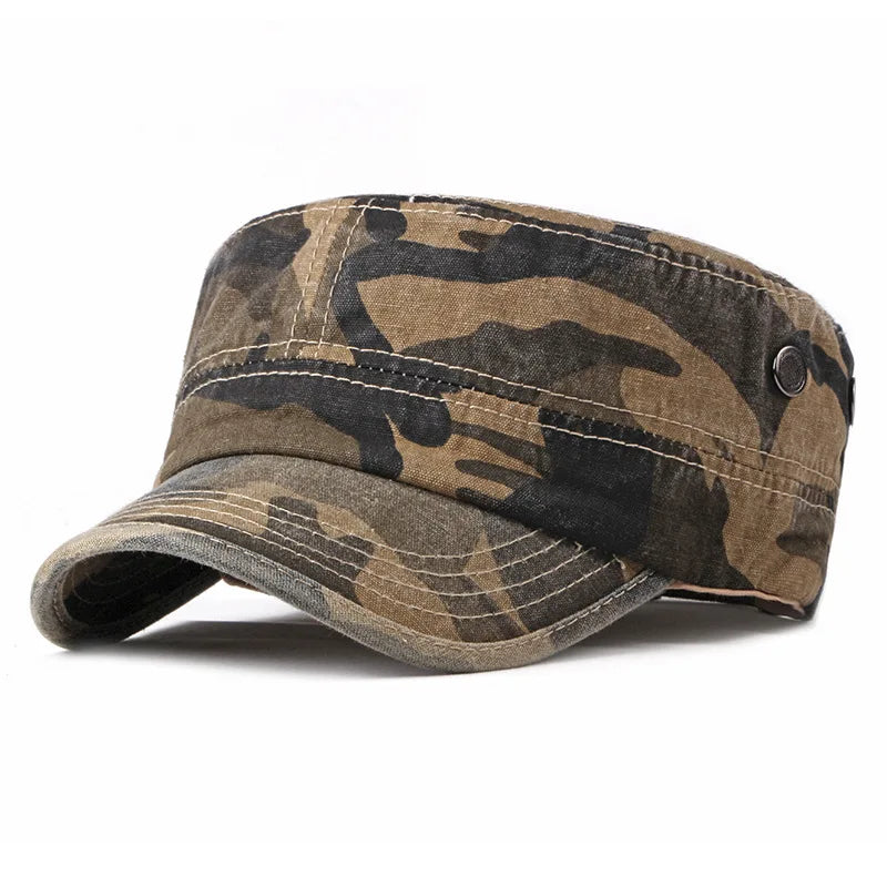 chapeau camouflage vintage
