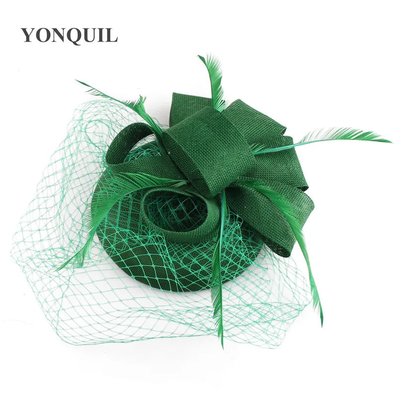 chapeau bibi avec voilette vintage