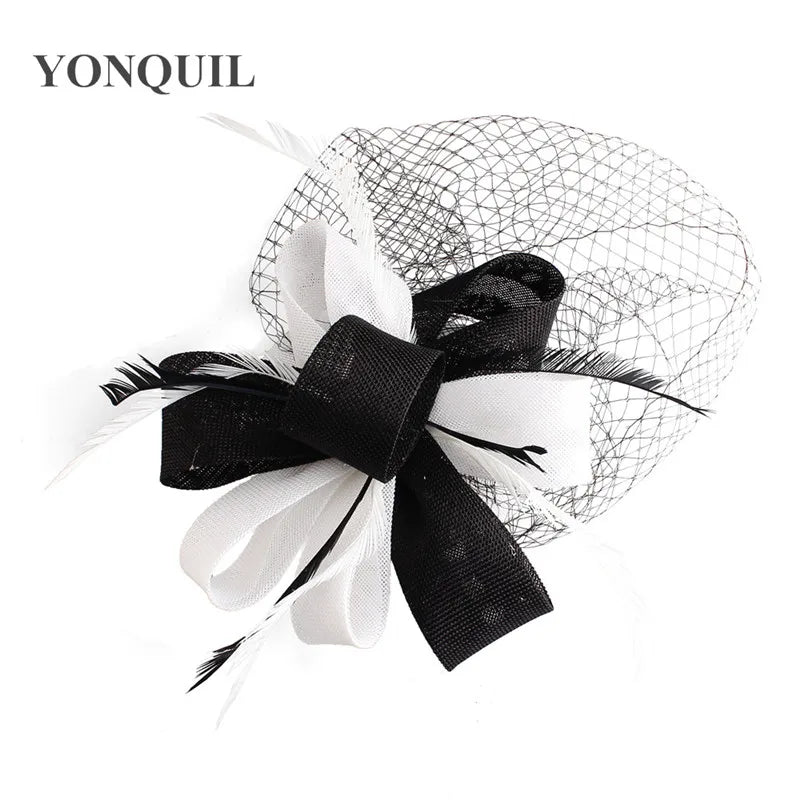 chapeau bibi avec voilette vintage