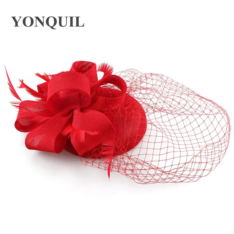chapeau bibi avec voilette vintage