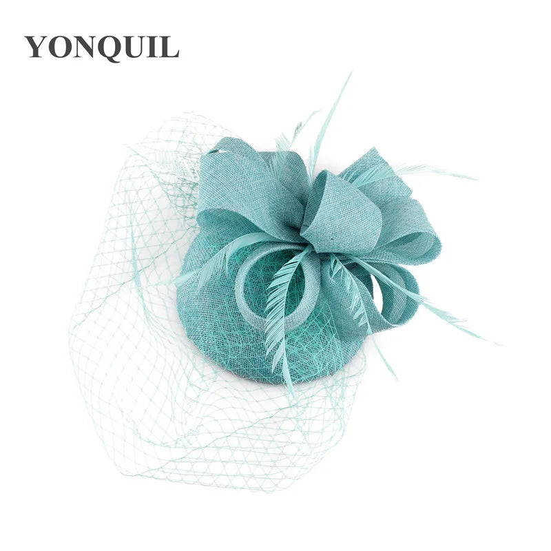 chapeau bibi avec voilette vintage