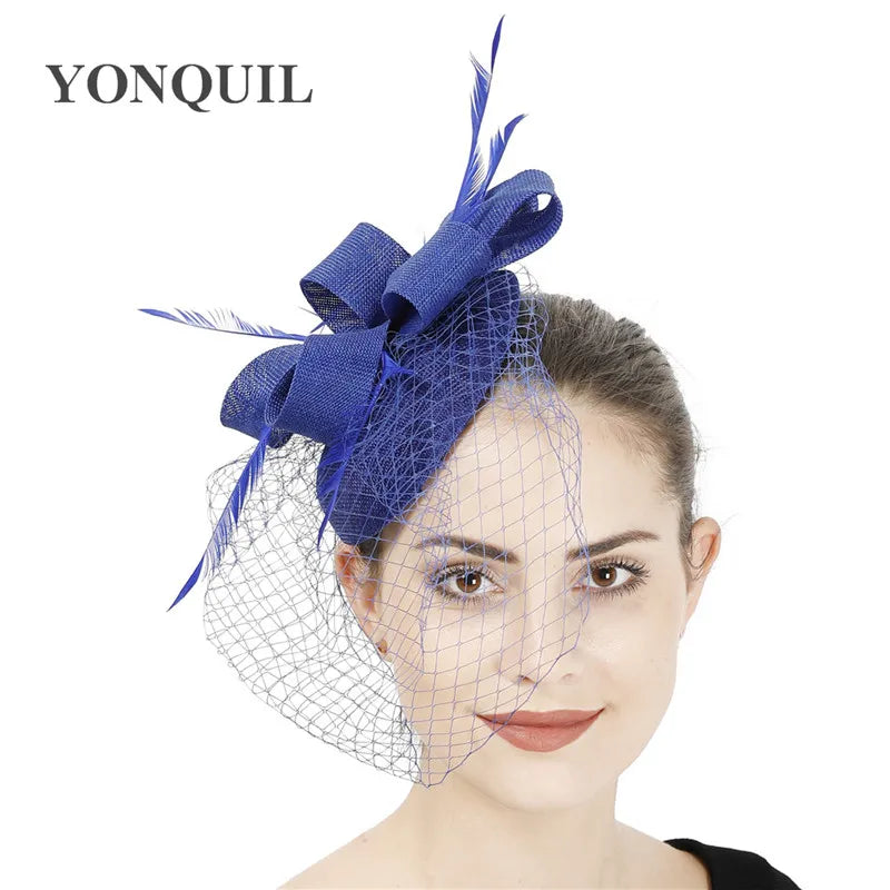 chapeau bibi avec voilette vintage