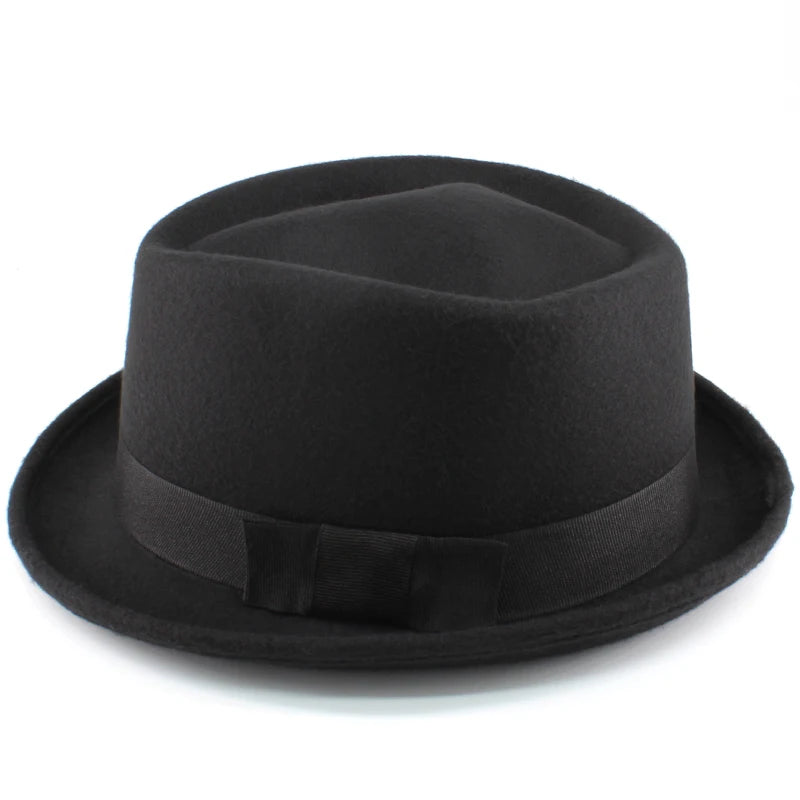 chapeau porkpie feutre vintage