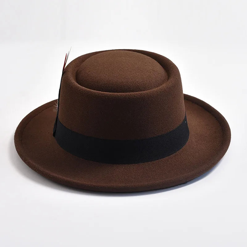 chapeau en feutre homme vintage