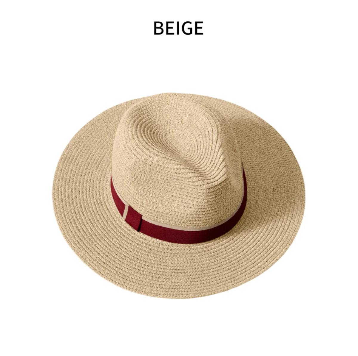 chapeau de paille large bord femme vintage