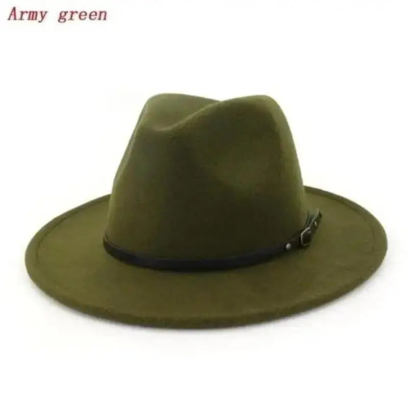 chapeau femme vintage vert