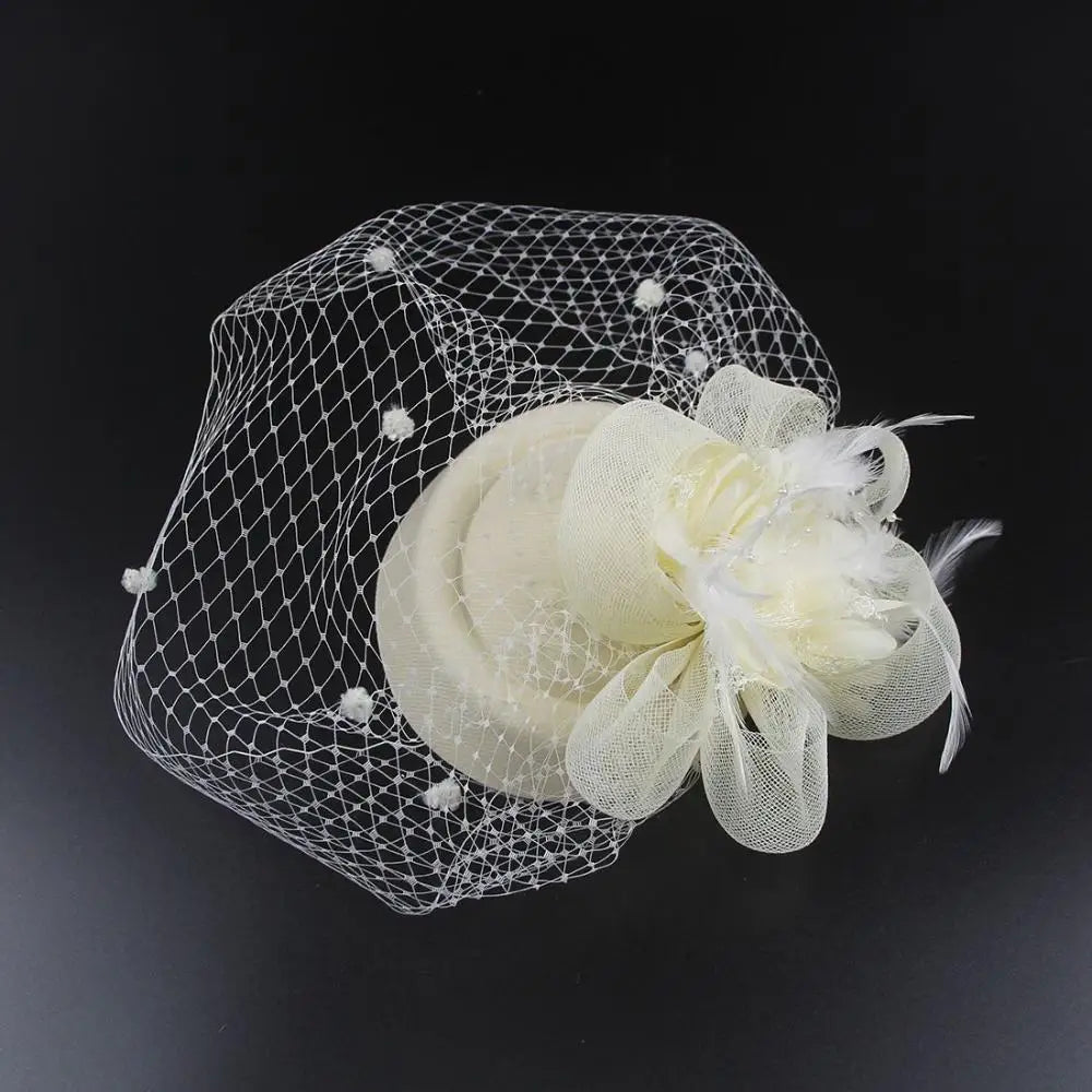 chapeau pin up vintage bleu marine