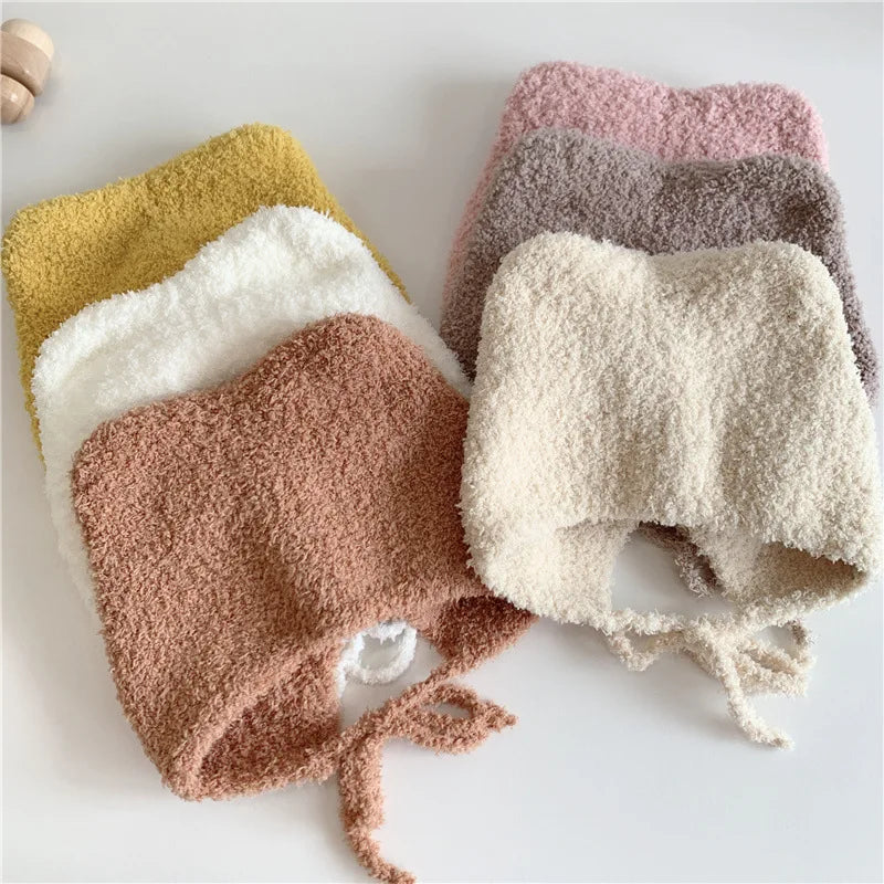 chapeau bébé vintage tricot