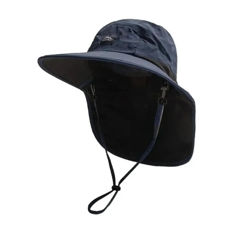 chapeau de pecheur coupe vent vintage