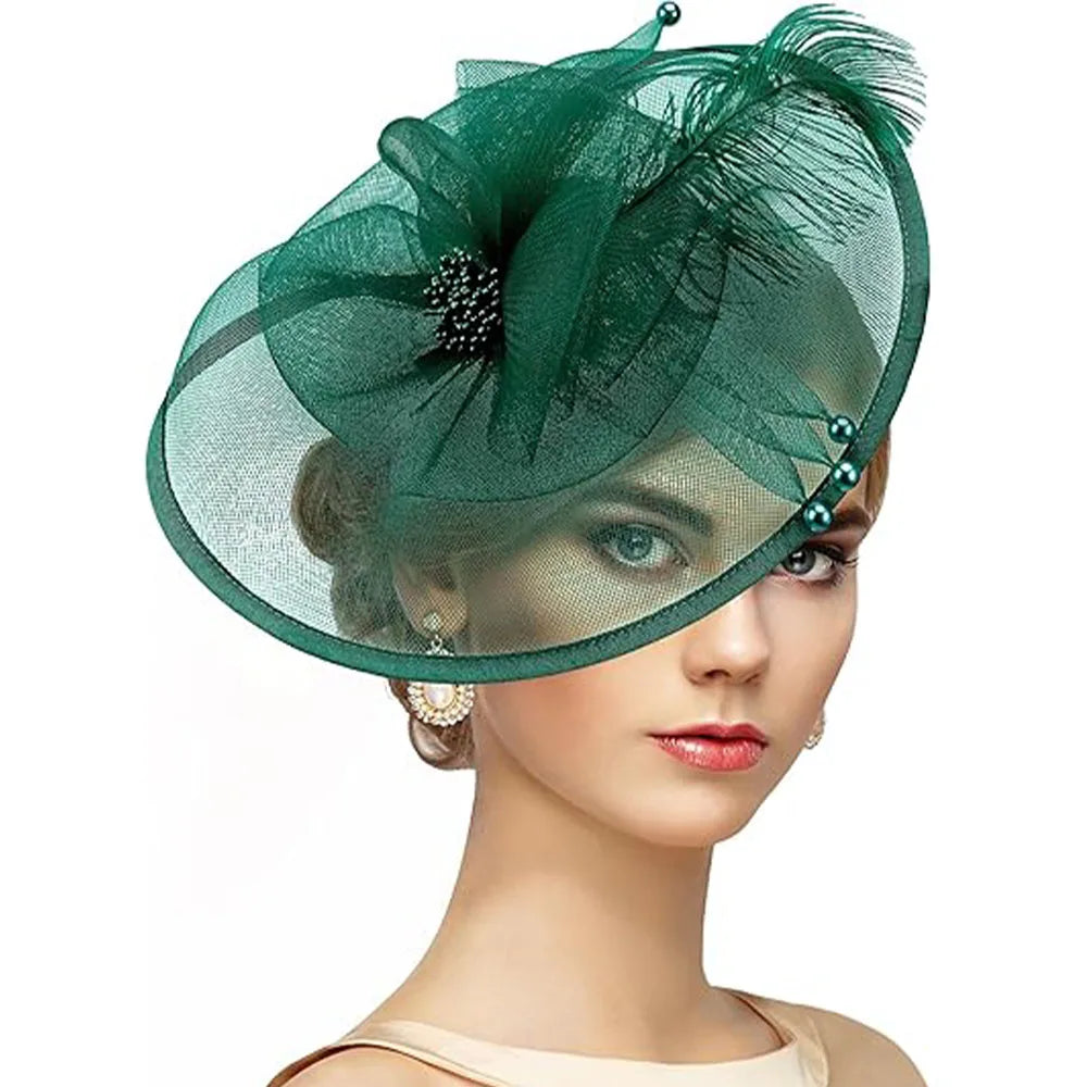 chapeau voilette année 50