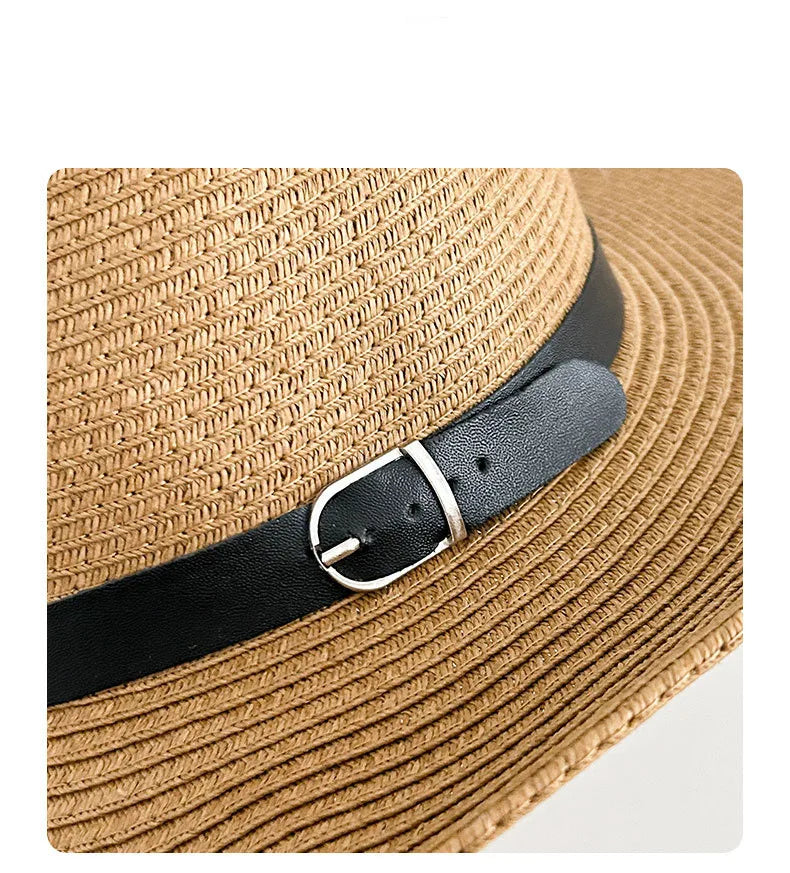 chapeau de cowboy en paille vintage
