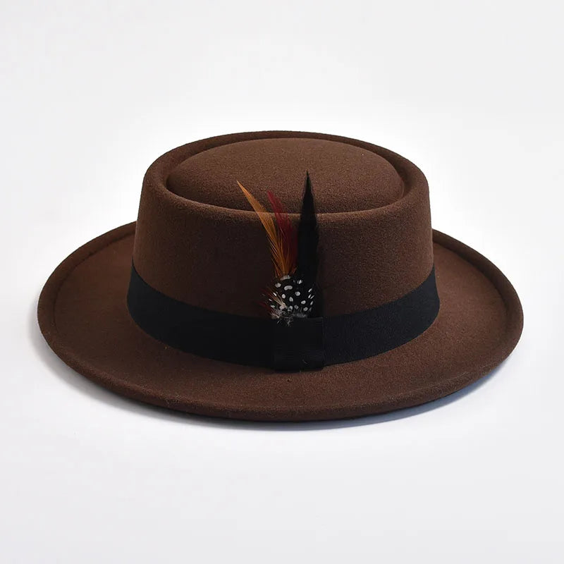 chapeau en feutre homme vintage