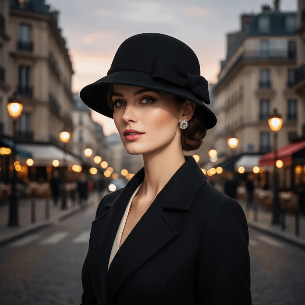 chapeau cloche vintage