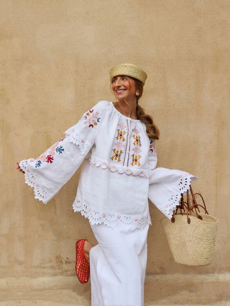 chapeau bibi en paille naturelle vintage