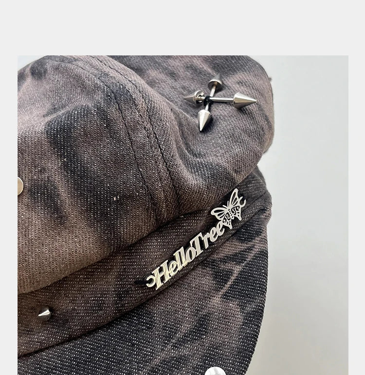 chapeau beret personnalisé vintage