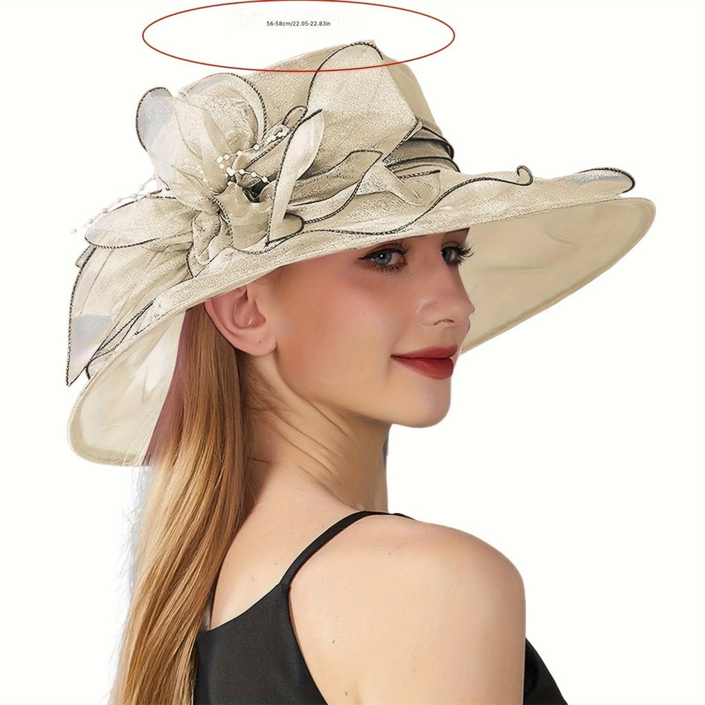 organdi chapeau vintage