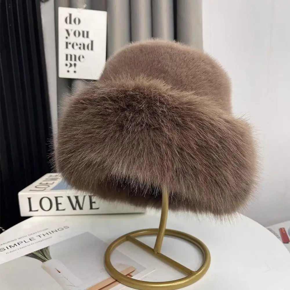 ancien chapeau fourrure vintage