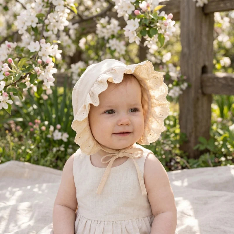 bonnet vintage bebe