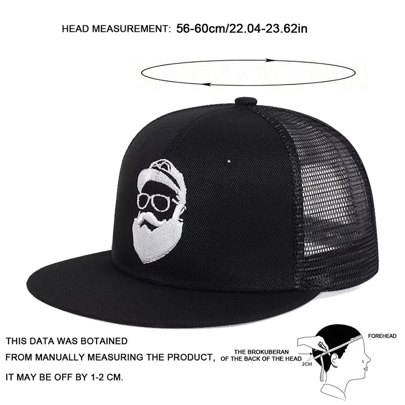 chapeau et moustache vintage