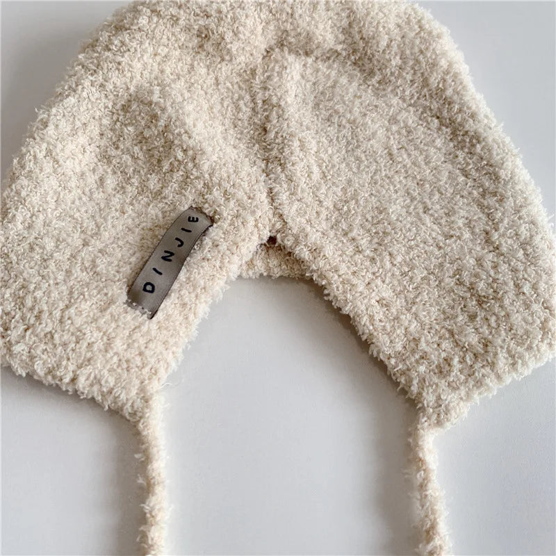 chapeau bébé vintage tricot