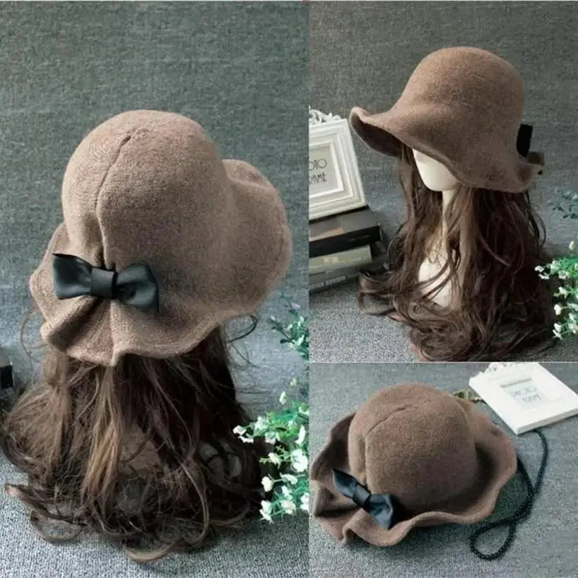 chapeau cloche fillette  vintage