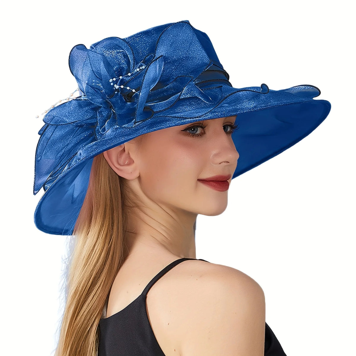 organdi chapeau vintage
