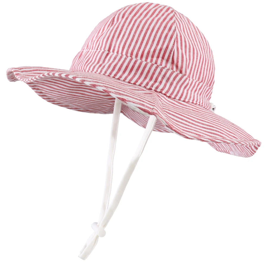 chapeau soleil bebe fille vintage
