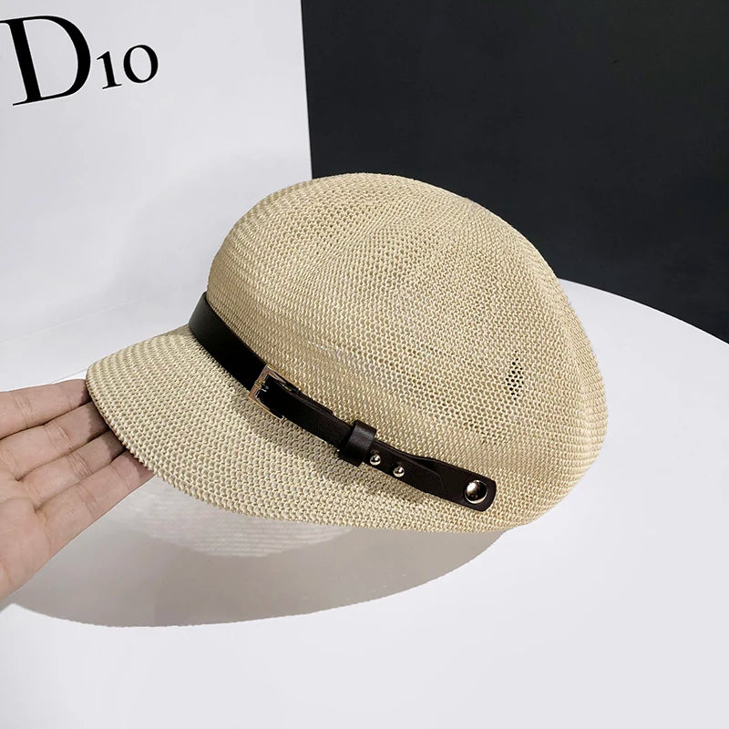 chapeau casquette octogonale
