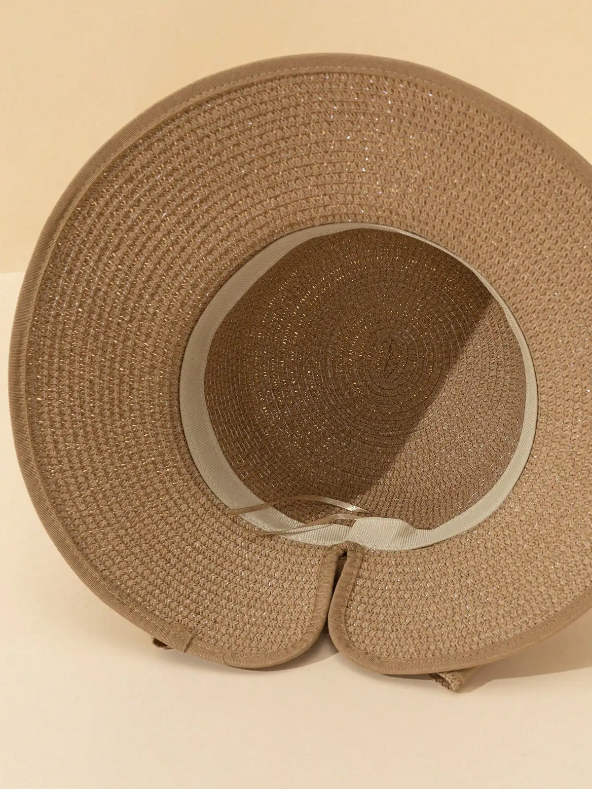 chapeau vintage ecru femme