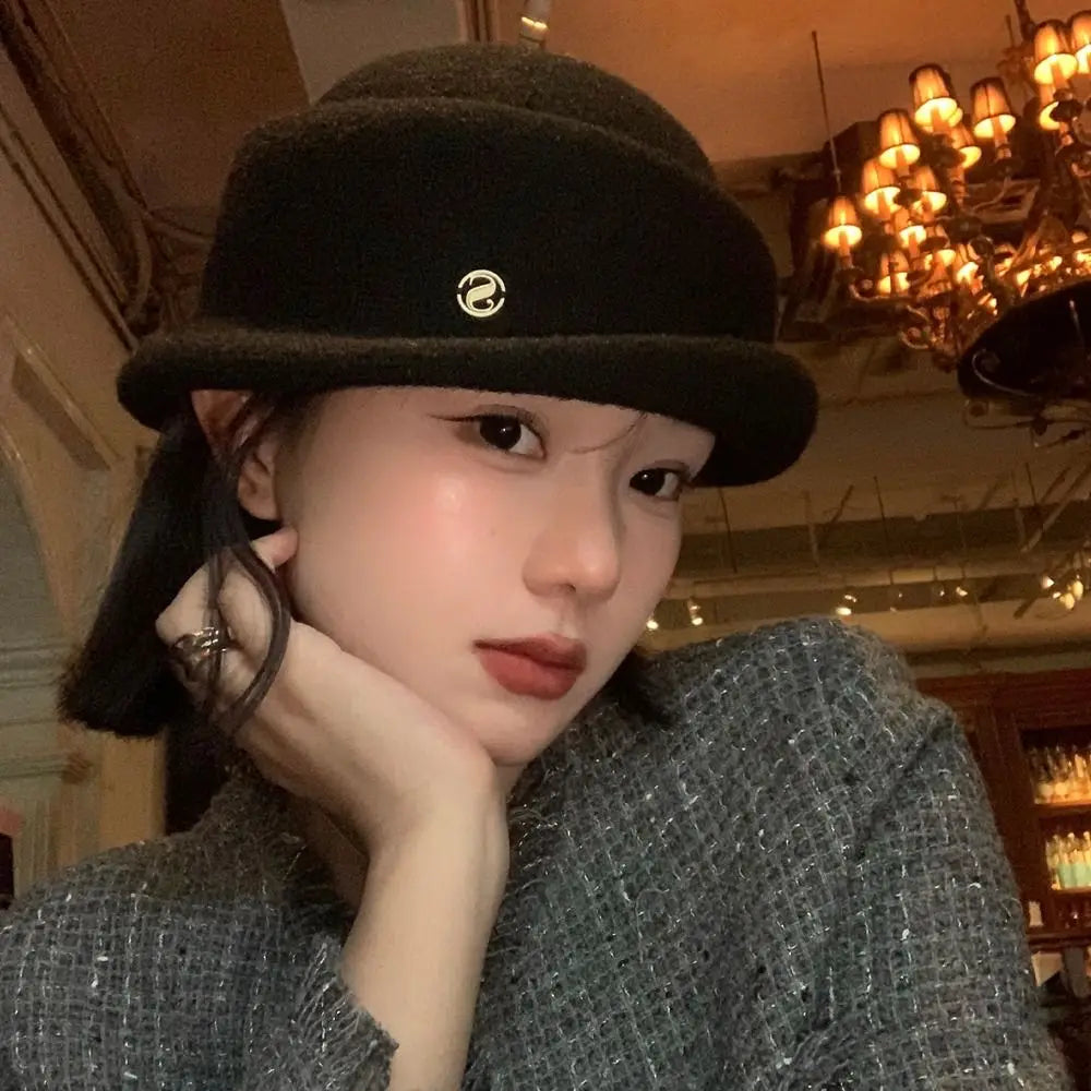 chapeau femme vintage petit tour de tete