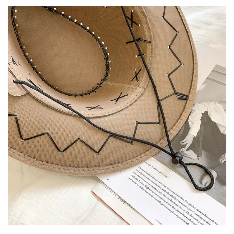 chapeau meo vintage daim