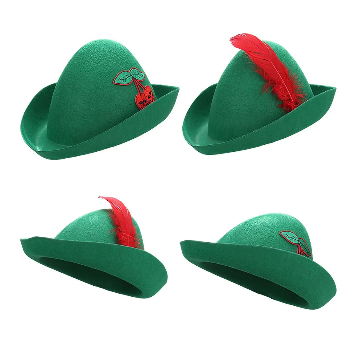 chapeau robin des bois petite ronde vintage
