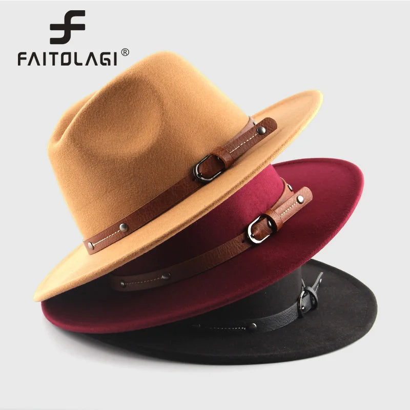 chapeau en laine vintage