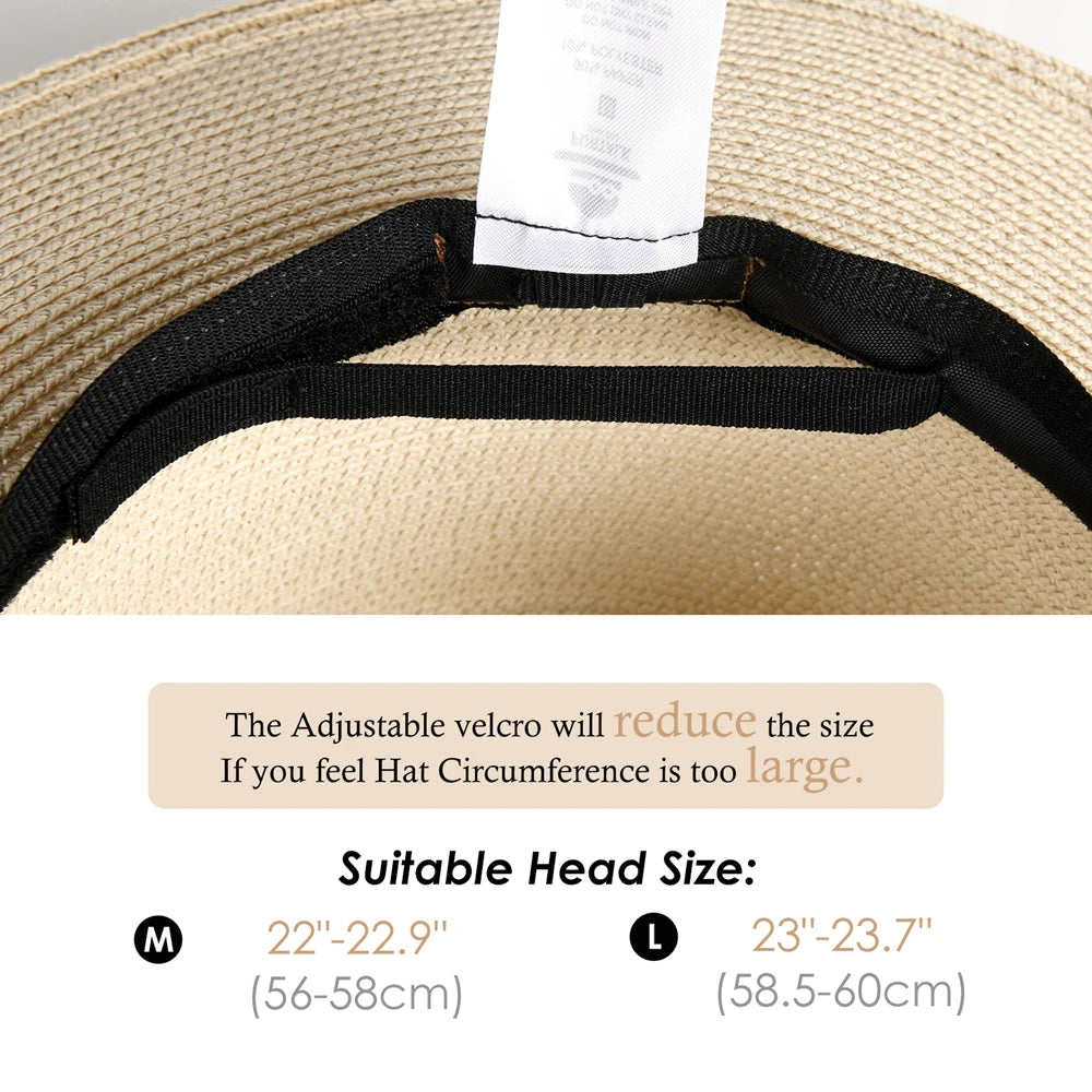 chapeau de paille beige vintage