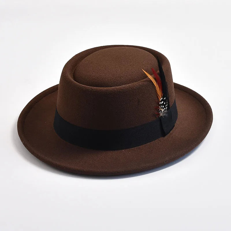 chapeau en feutre homme vintage