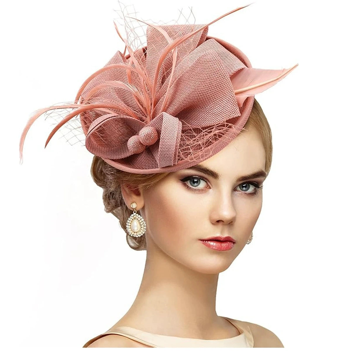 chapeau bib autrichien vintage femme vert