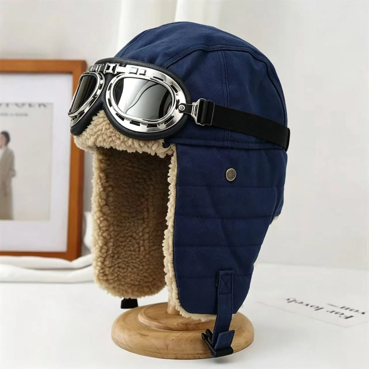 chapeau aviateur vintage