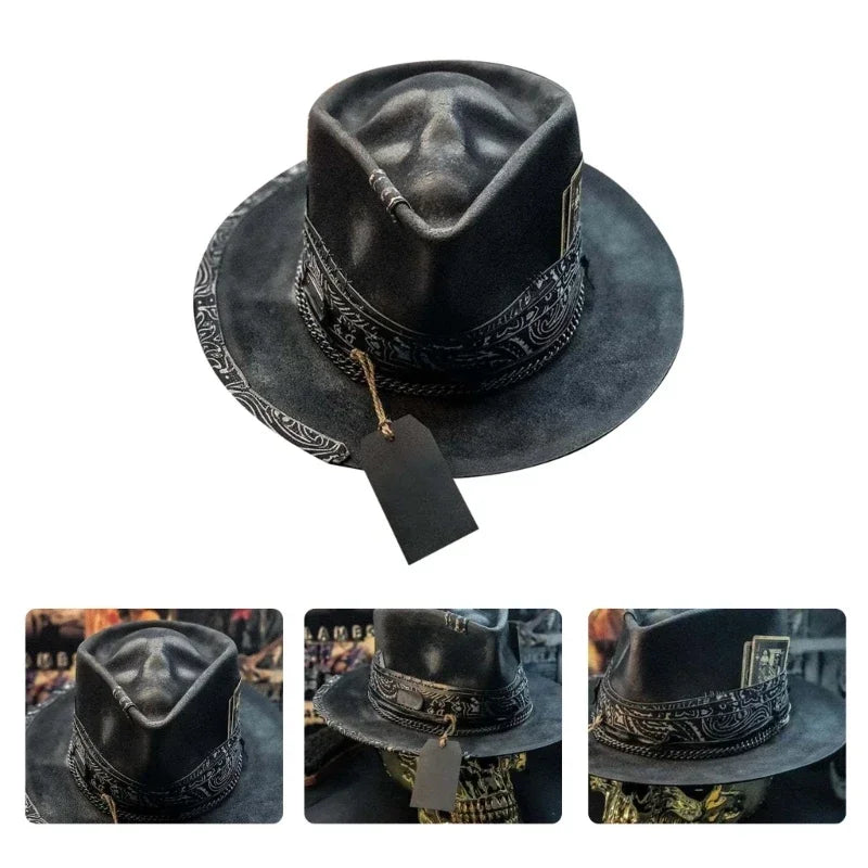 chapeau homme vintage steampunk