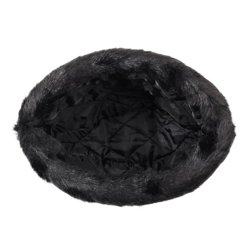 chapeau vintage astrakan