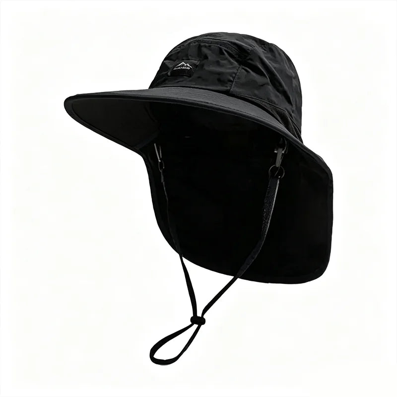 chapeau de pecheur coupe vent vintage