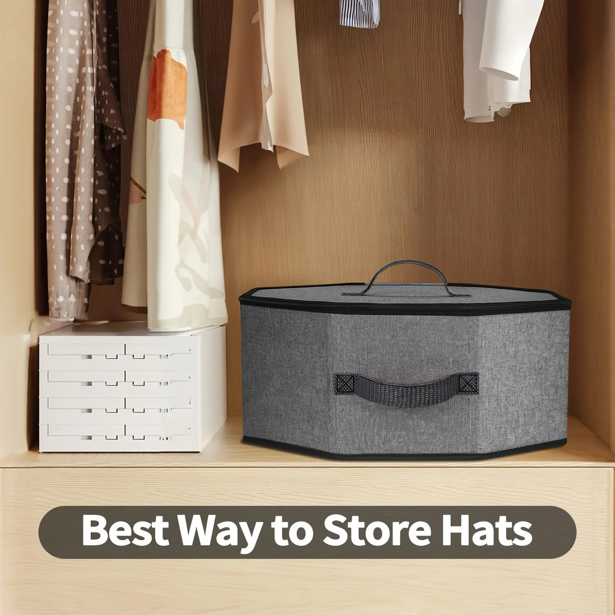 boite à chapeau vintage