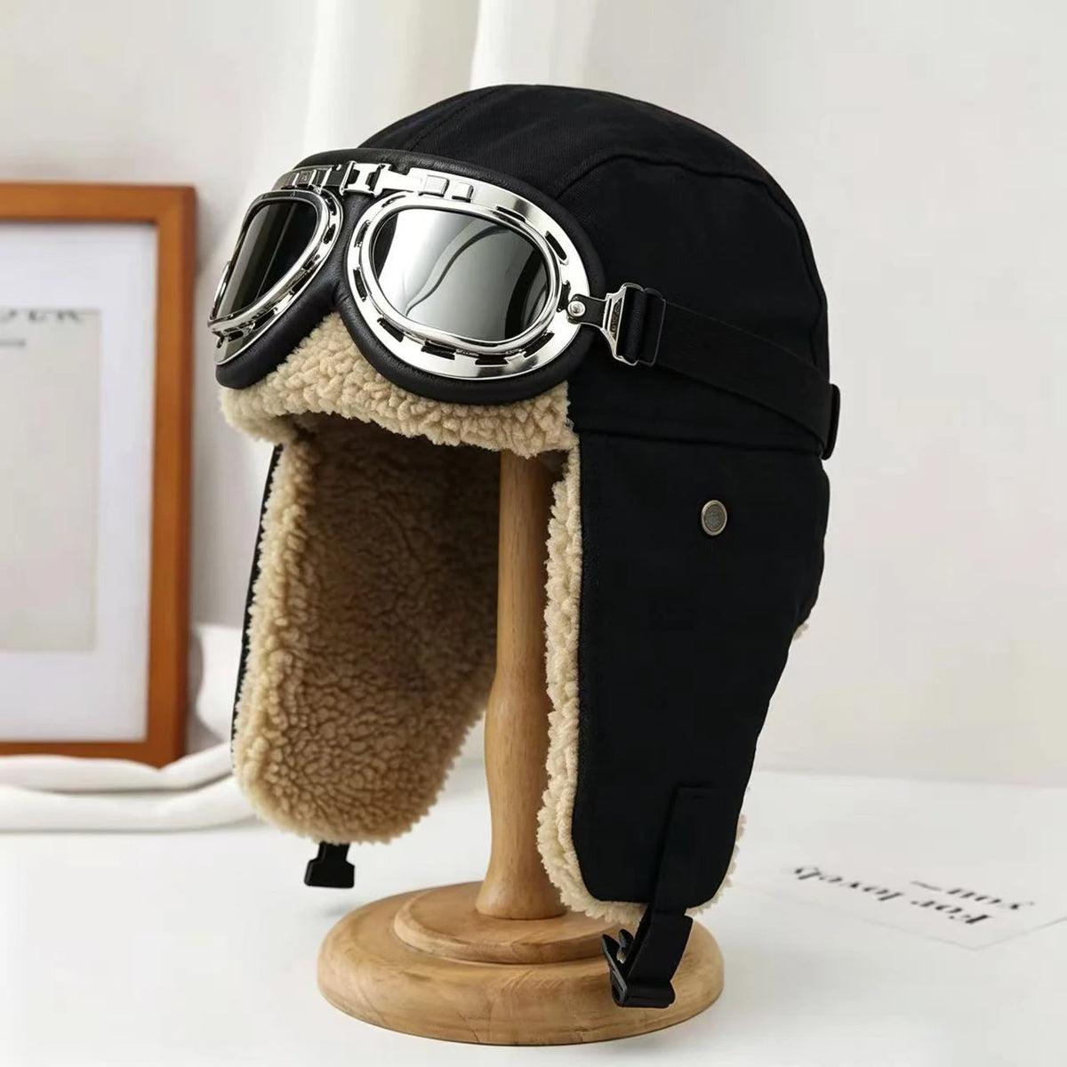 chapeau aviateur vintage