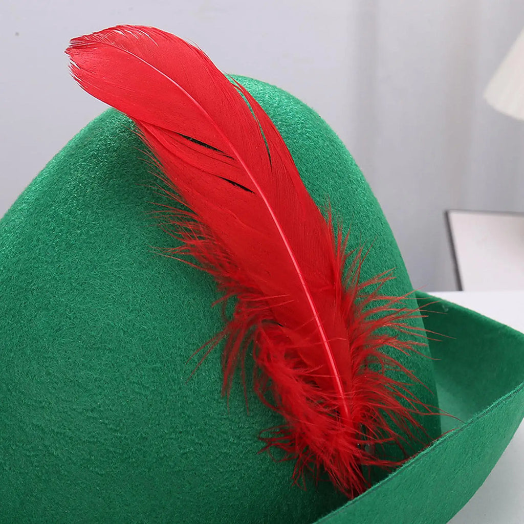 chapeau robin des bois petite ronde vintage
