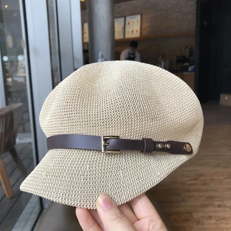 chapeau casquette octogonale