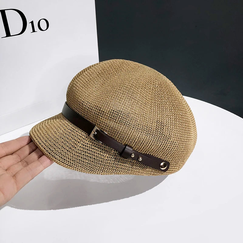 chapeau casquette octogonale