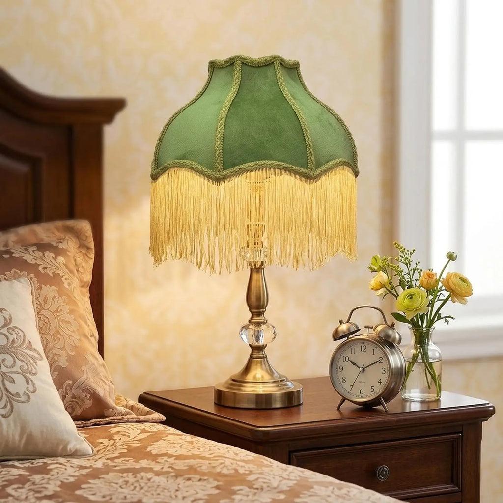 petit chapeau de lampe  vintage