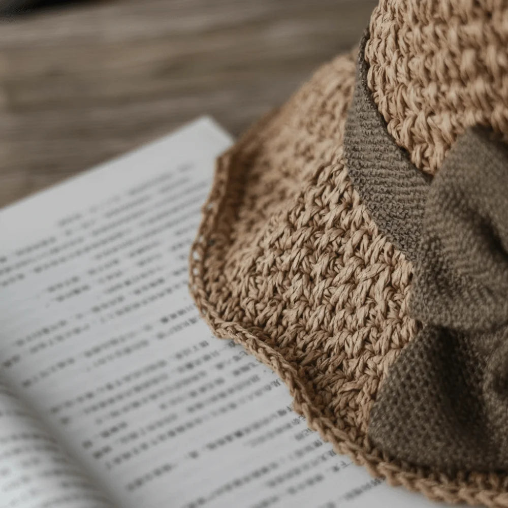 chapeau crochet vintage