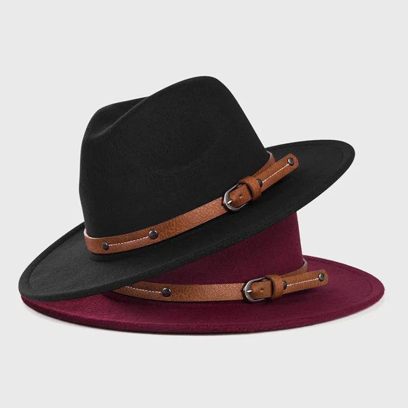 chapeau en laine vintage