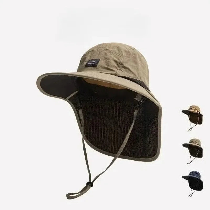 chapeau de pecheur coupe vent vintage