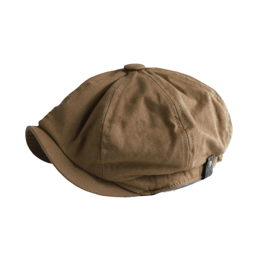 chapeau gavroche en coton vintage
